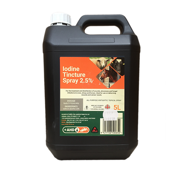 Iodine Tincture Spray 2.5%