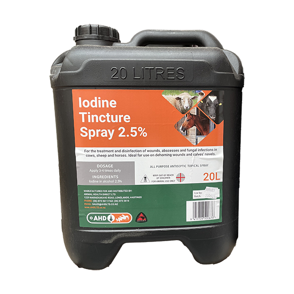 Iodine Tincture Spray 2.5%