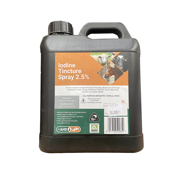 Iodine Tincture Spray 2.5%
