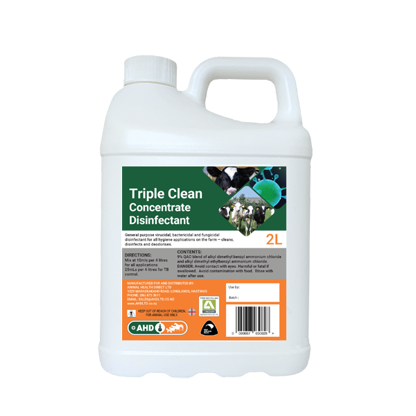 Triple Clean Concentrate Disinfectant
